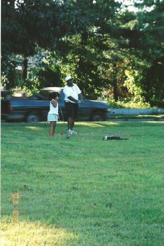 Dad n Delena golfing 001